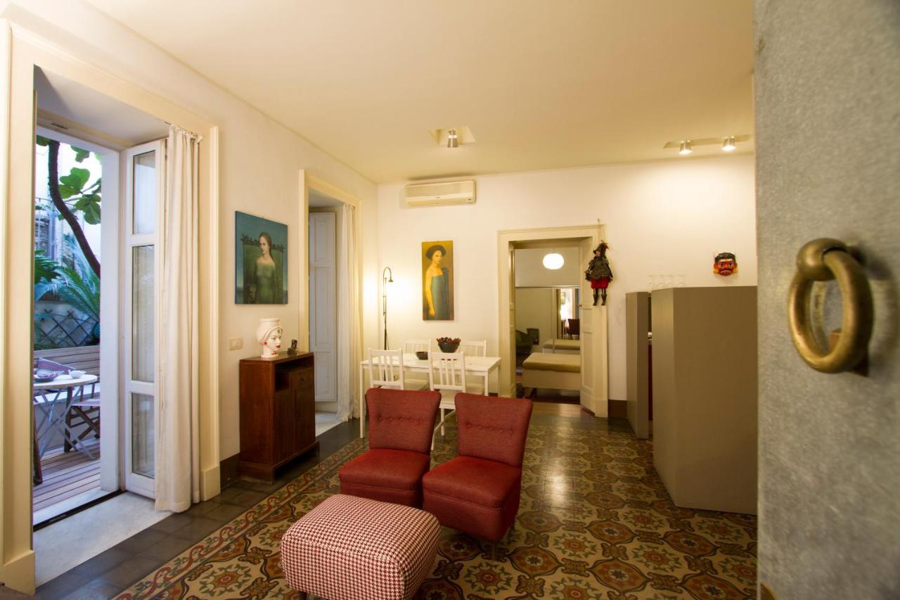Tre Vie Apartment Con Terrazzo Giardino Pensile Катания Екстериор снимка